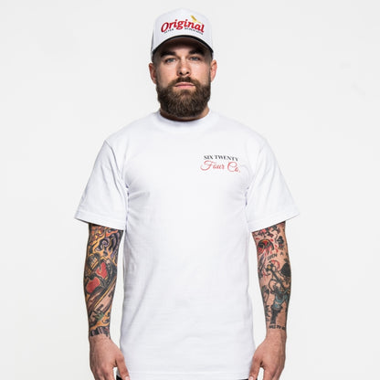 THE ART PREMIUM TSHIRT || WHITE