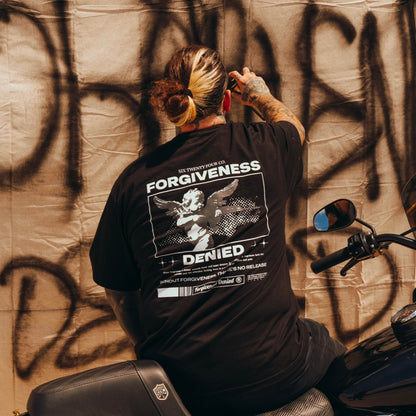 THE FORGIVENESS DENIED PREMIUM TSHIRT || BLACK