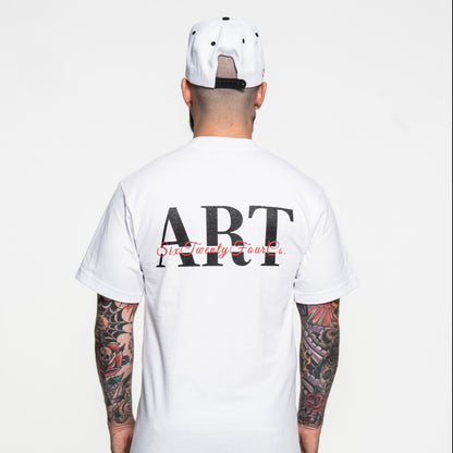 THE ART PREMIUM TSHIRT || WHITE