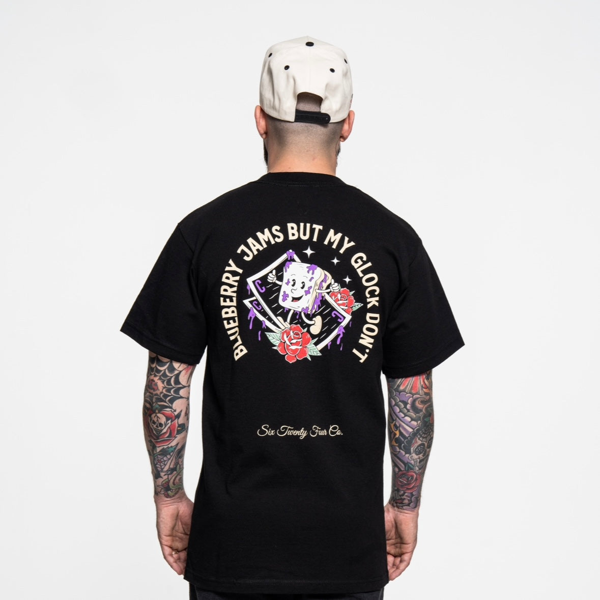 THE BLUEBERRY JAMS PREMIUM TSHIRT || BLACK