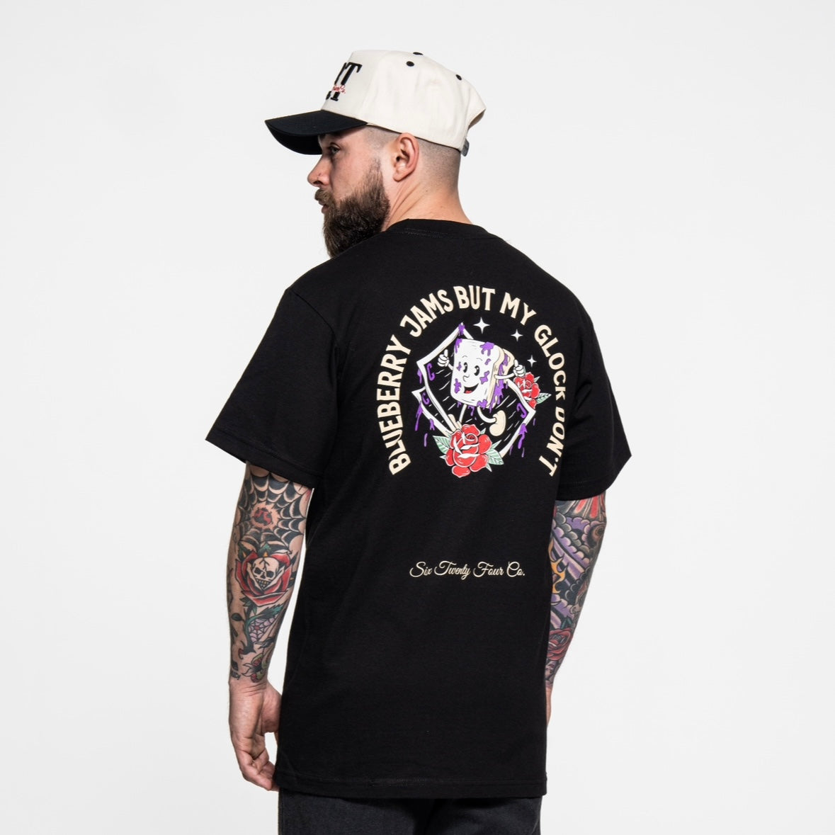 THE BLUEBERRY JAMS PREMIUM TSHIRT || BLACK