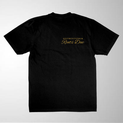 THE RENT’S DUE PREMIUM TSHIRT || BLACK