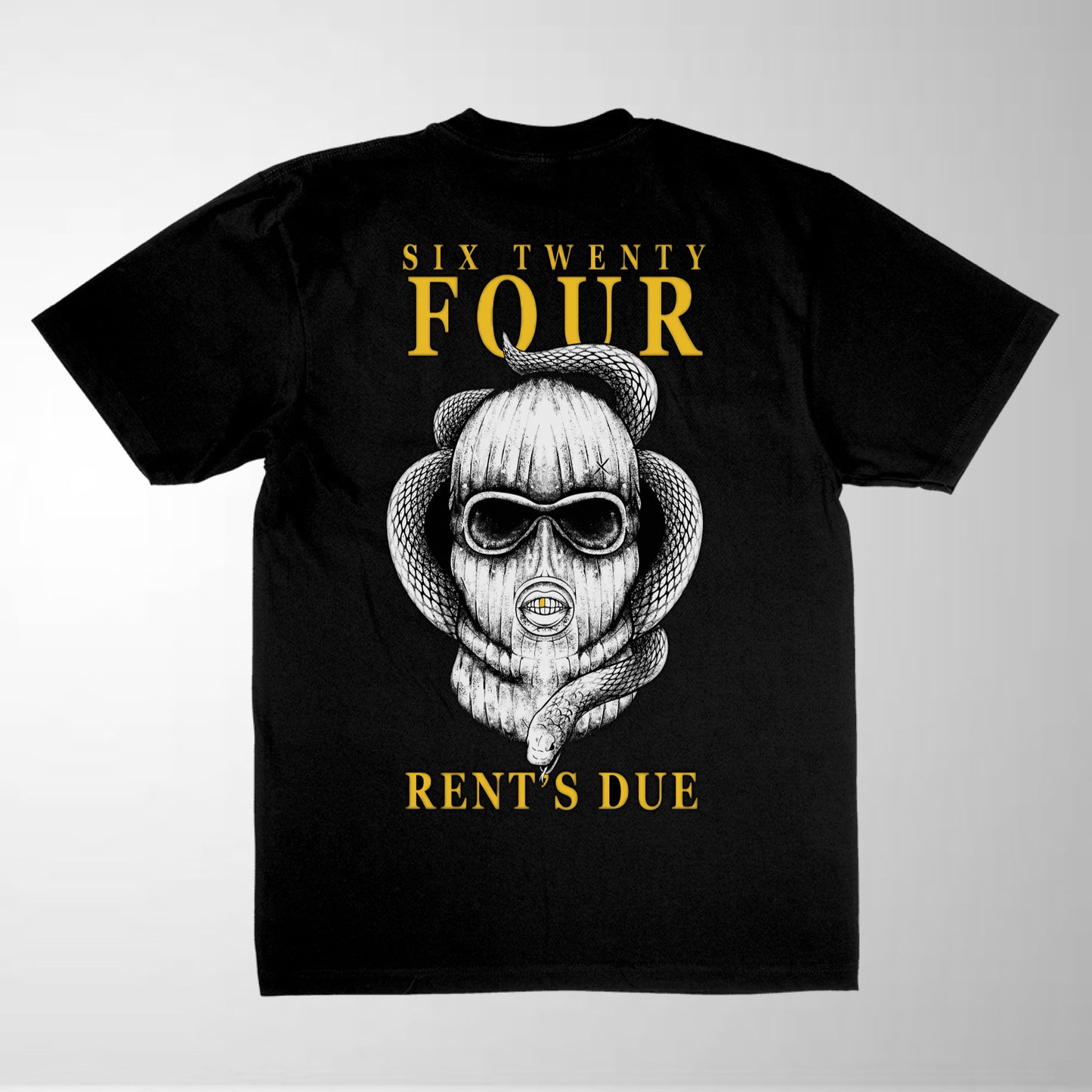 THE RENT’S DUE PREMIUM TSHIRT || BLACK